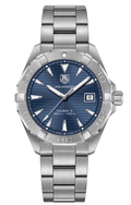  Shop Authentic Tag Heuer Aquaracer Automatic Blue Dial Silver Steel Strap Watch for Men - WAY2112.BA0928 - Luxxuri