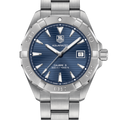  Shop Authentic Tag Heuer Aquaracer Automatic Blue Dial Silver Steel Strap Watch for Men - WAY2112.BA0928 - Luxxuri