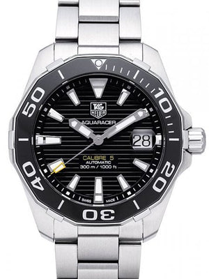  Shop Authentic Tag Heuer Aquaracer Black Dial Watch for Men - WAY211A.BA0928 - Luxxuri