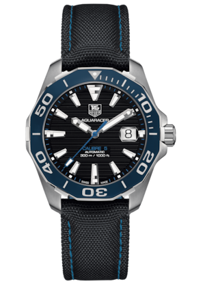  Shop Authentic Tag Heuer Aquaracer Blue Dial Watch for Men - WAY211B.FC6363 - Luxxuri