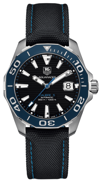  Shop Authentic Tag Heuer Aquaracer Blue Dial Watch for Men - WAY211B.FC6363 - Luxxuri