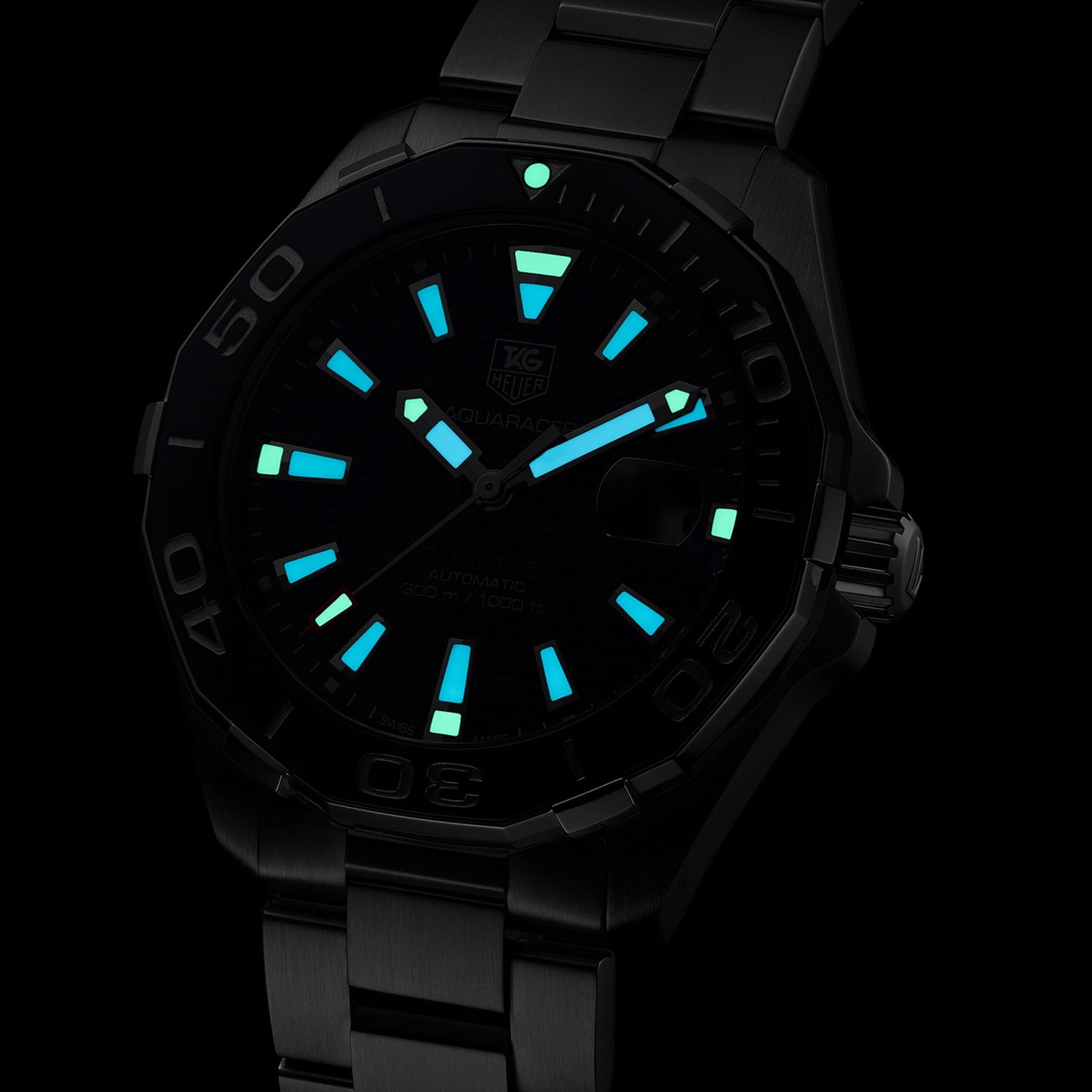  Shop Authentic Tag Heuer Aquaracer Blue Dial Watch for Men - WAY211C.BA0928 - Luxxuri