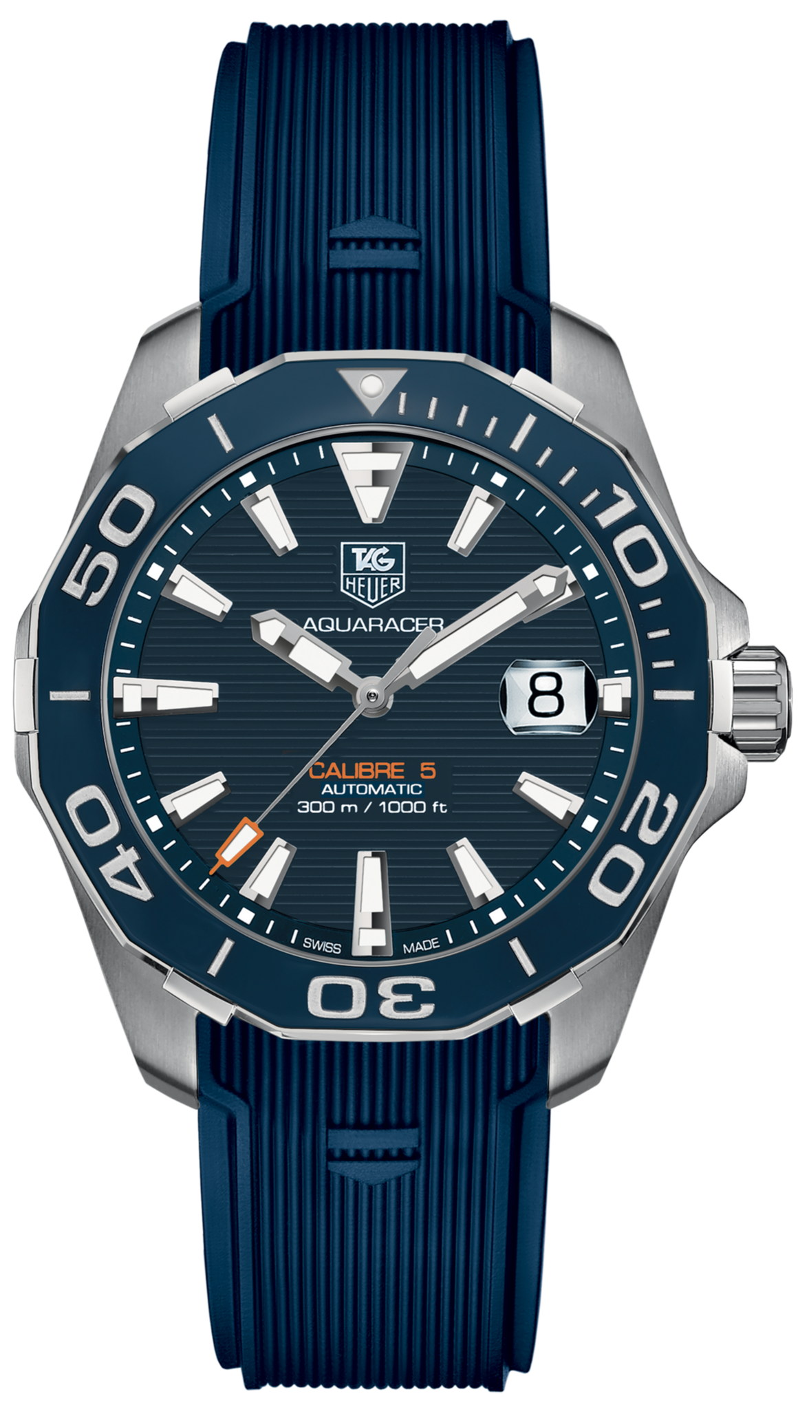  Shop Authentic Tag Heuer Aquaracer Blue Dial Watch for Men -  WAY211C.FT6155 - Luxxuri