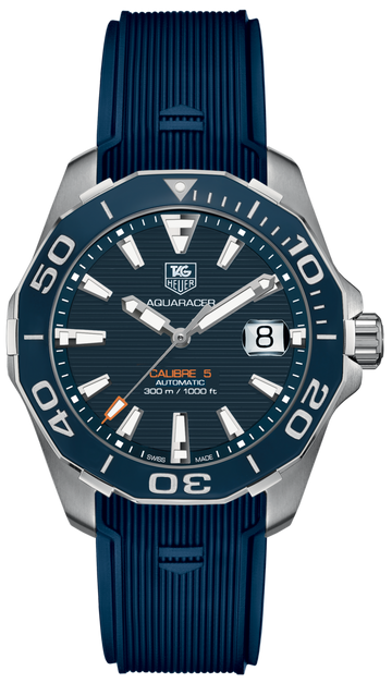  Shop Authentic Tag Heuer Aquaracer Blue Dial Watch for Men -  WAY211C.FT6155 - Luxxuri