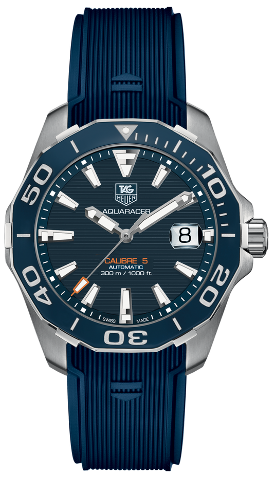  Shop Authentic Tag Heuer Aquaracer Blue Dial Watch for Men -  WAY211C.FT6155 - Luxxuri