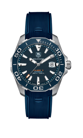 Tag Heuer Aquaracer Blue Dial Watch for Men -  WAY211C.FT6155