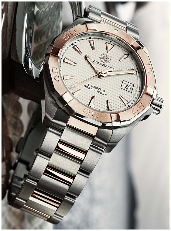  Shop Authentic Tag Heuer Aquaracer White Dial Watch for Men - WAY1150.BD0911 - Luxxuri