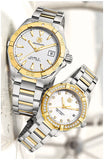  Shop Authentic Tag Heuer Aquaracer Automatic White Dial Two Tone Steel Strap Watch for Men - WAY2151.BD0912 - Luxxuri