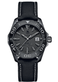  Shop Authentic Tag Heuer Aquaracer 300 Swiss Limited Edition Black Dial Black Nylon Strap Watch for Men - WAY218B.FC6364 - Luxxuri