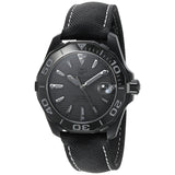  Shop Authentic Tag Heuer Aquaracer 300 Swiss Limited Edition Black Dial Black Nylon Strap Watch for Men - WAY218B.FC6364 - Luxxuri