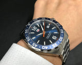  Shop Authentic Tag Heuer Formula 1 Quartz Blue Dial Silver Steel Strap Watch for Men - WAZ1010.BA0842 - Luxxuri