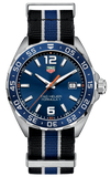  Shop Authentic Tag Heuer Formula 1 Quartz Blue Dial Two Tone NATO Strap Watch for Men - WAZ1010.FC8197 - Luxxuri