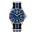 Tag Heuer Formula 1 Quartz Blue Dial Two Tone NATO Strap Watch for Men - WAZ1010.FC8197