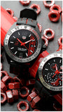  Shop Authentic Tag Heuer Formula 1 Senna Special Edition Black Dial Two Tone Rubber Strap Watch for Men - WAZ1014.FT8027 - Luxxuri