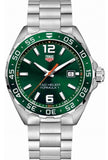  Shop Authentic Tag Heuer Formula 1 Limited Edition Green Dial Silver Steel Strap Watch for Men - WAZ1017.BA0842 - Luxxuri
