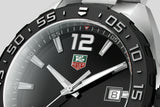  Shop Authentic Tag Heuer Formula 1 Quartz Black Dial Silver Steel Strap Watch for Men - WAZ1110.BA0875 - Luxxuri