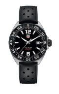 Tag Heuer Formula 1 Quartz Black Dial Black Rubber Strap Watch for Men - WAZ1110.FT8023