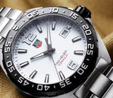  Shop Authentic Tag Heuer Formula 1 White Dial Silver Steel Strap Watch for Men - WAZ1111.BA0875 - Luxxuri