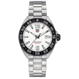  Shop Authentic Tag Heuer Formula 1 White Dial Silver Steel Strap Watch for Men - WAZ1111.BA0875 - Luxxuri
