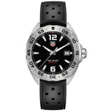  Shop Authentic Tag Heuer Formula 1 Quartz Black Dial Black Rubber Strap Watch for Men -  WAZ1112.FT8023 - Luxxuri