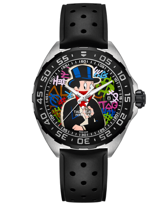  Shop Authentic Tag Heuer Formula 1 Alec Monopoly Black Dial Watch for Men - WAZ1117.FT8023 - Luxxuri