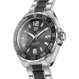  Shop Authentic Tag Heuer Formula 1 Calibre 5 Anthracite Dial Two Tone Steel Strap Watch for Men - WAZ2011.BA0843 - Luxxuri