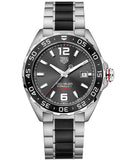  Shop Authentic Tag Heuer Formula 1 Calibre 5 Anthracite Dial Two Tone Steel Strap Watch for Men - WAZ2011.BA0843 - Luxxuri