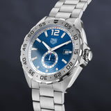  Shop Authentic Tag Heuer Formula 1 Calibre 6 Automatic Blue Dial Silver Steel Strap Watch for Men - WAZ2014.BA0842 - Luxxuri