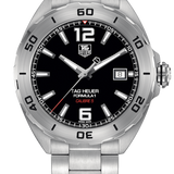  Shop Authentic Tag Heuer Formula 1 Automatic Black Dial Silver Steel Strap Watch for Men - WAZ2113.BA0875 - Luxxuri