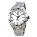  Shop Authentic Tag Heuer Formula 1 Calibre 5 Automatic White Dial Silver Steel Strap Watch for Men - WAZ2114.BA0875 - Luxxuri