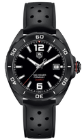  Shop Authentic Tag Heuer Formula 1 Automatic Black Dial Black Rubber Strap Watch for Men - WAZ2115.FT8023 - Luxxuri