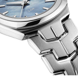  Shop Authentic Tag Heuer Link Quartz Mother of Pearl Dial Silver Steel Strap Watch for Women - WBC1311.BA0600 - Luxxuri