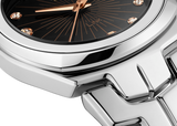  Shop Authentic Tag Heuer Link Quartz Black Dial Silver Steel Strap Watch for Women - WBC131F.BA0649 - Luxxuri
