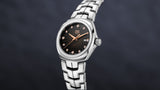  Shop Authentic Tag Heuer Link Quartz Black Dial Silver Steel Strap Watch for Women - WBC131F.BA0649 - Luxxuri