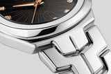  Shop Authentic Tag Heuer Link Quartz Black Dial Silver Steel Strap Watch for Women - WBC131F.BA0649 - Luxxuri