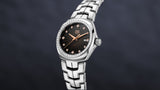  Shop Authentic Tag Heuer Link Quartz Diamonds Black Dial Silver Steel Strap Watch for Men - WBC131G.BA0649 - Luxxuri