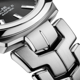  Shop Authentic Tag Heuer Link Quartz Black Dial Silver Steel Strap Watch for Women - WBC2110.BA0603 - Luxxuri