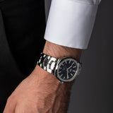  Shop Authentic Tag Heuer Link Quartz Black Dial Silver Steel Strap Watch for Women - WBC2110.BA0603 - Luxxuri