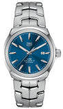  Shop Authentic Tag Heuer Link Automatic Blue Dial Silver Steel Strap Watch for Men - WBC2112.BA0603 - Luxxuri
