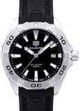  Shop Authentic Tag Heuer Aquaracer Quartz Black Dial Black Rubber Strap Watch for Men -  WBD1110.FT8021 - Luxxuri