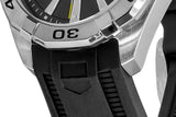  Shop Authentic Tag Heuer Aquaracer Quartz Black Dial Black Rubber Strap Watch for Men -  WBD1110.FT8021 - Luxxuri