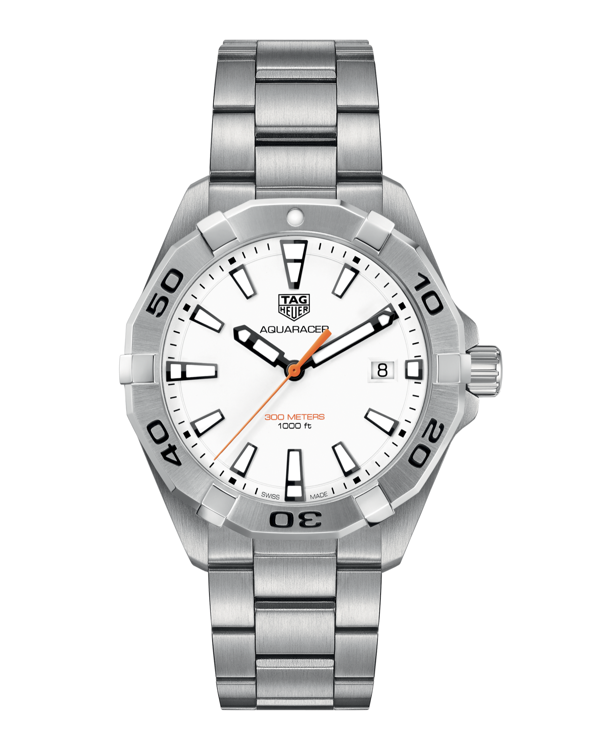  Shop Authentic Tag Heuer Aquaracer White Dial Watch for Men - WBD1111.BA0928 - Luxxuri