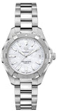  Shop Authentic Tag Heuer Aquaracer White Mother of Pearl Dial Watch for Women - WBD1311.BA0740 - Luxxuri