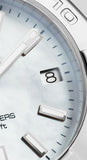  Shop Authentic Tag Heuer Aquaracer White Mother of Pearl Dial Silver Steel Strap Watch for Women - WBD1311.BA0740 - Luxxuri