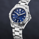  Shop Authentic Tag Heuer Aquaracer Blue Dial Watch for Women - WBD1312.BA0740 - Luxxuri