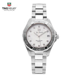  Shop Authentic Tag Heuer Aquaracer White Mother of Pearl Dial Watch for Women - WBD1314.BA0740 - Luxxuri