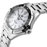  Shop Authentic Tag Heuer Aquaracer Mother of Pearl Dial Silver Steel Strap Watch for Women - WBD131A.BA0748 - Luxxuri