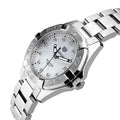  Shop Authentic Tag Heuer Aquaracer Diamonds Mother of Pearl Dial Silver Steel Strap Watch for Women - WBD131B.BA0748 - Luxxuri