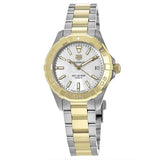  Shop Authentic Tag Heuer Aquaracer Mother of Pearl Dial Two Tone Steel Strap Watch for Women - WBD1320.BB0320 - Luxxuri