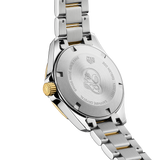  Shop Authentic Tag Heuer Aquaracer Diamonds Mother of Pearl Dial Two Tone Steel Strap Watch for Women - WBD1323.BB0320 - Luxxuri